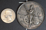 Switzerland 1887 Shooting Medal silver gem BU only 3903 minted combine sh BU0320