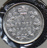Canada 1898 5 Cents silver  CA0197 combine shipping