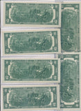 BU0296  1976 $2 dollar first day issue 6 pieces combine shipping