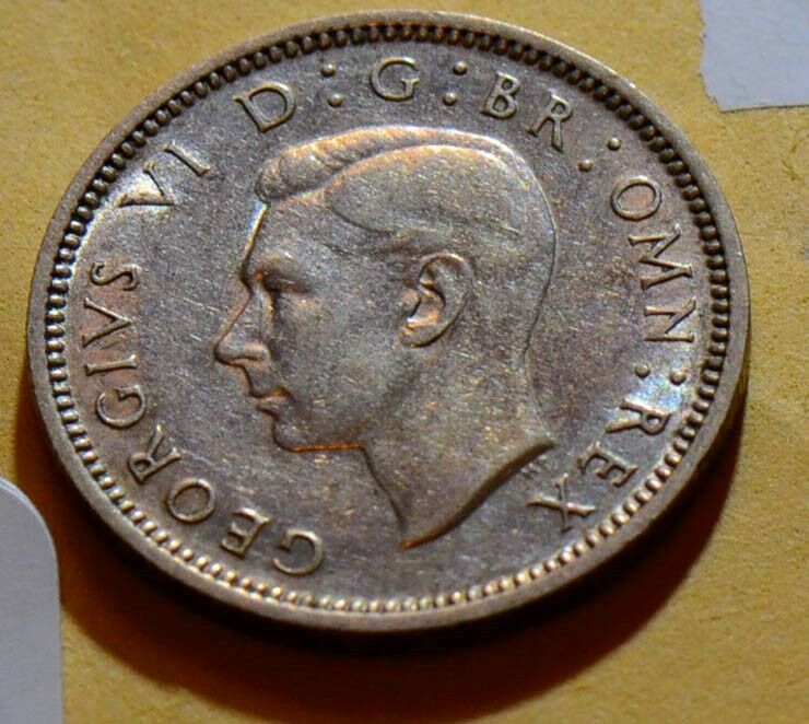 Great Britain  1942 6 Pence  GR0109 combine shipping