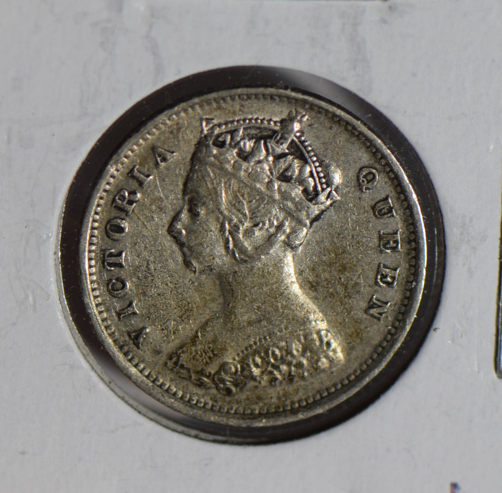 Hong Kong 1901 10 Cents silver  H0161 combine shipping