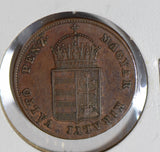 Hungary 1843 Krajczar revolutionary coinage H0093 combine shipping
