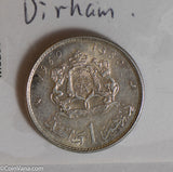 Morocco 1960 Dirham silver lustrous M0299 combine shipping