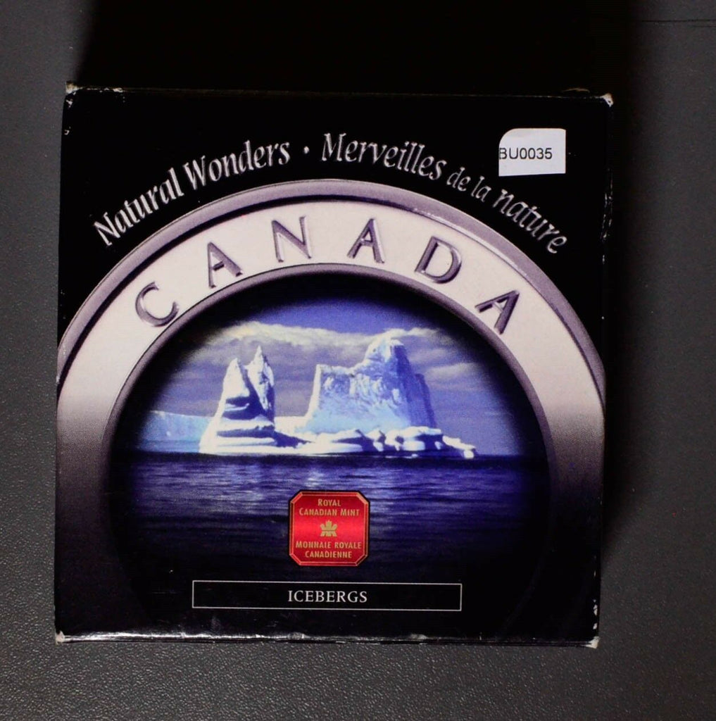 Canada 2004  20 Dollar  2004 Canada Natural Wonders -Iceberg - Hologram 99.99% S