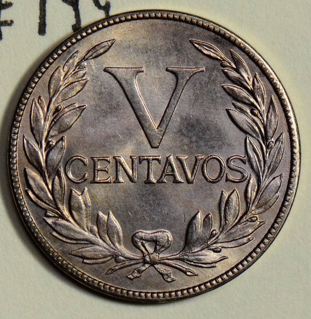 Colombia 1946 5 Centavos UNC  C0273 combine shipping