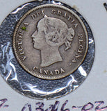 Canada 1896 5 Cents silver  190314 combine shipping