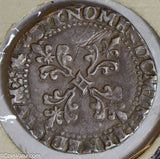 France 1579 Franc silver Henry III F0179 combine shipping