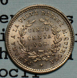 Bolivia 1876  5 Cents  R-COC-11 Cochabamba Daniel Quiroga B0061 combine shipping