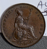 Great Britain 1839 Farthing  GR0260 combine shipping