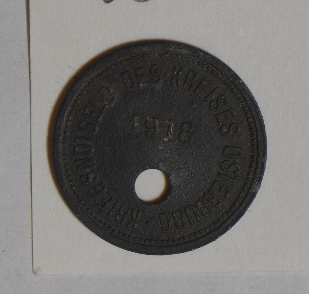 German States 1918 Osterburg 50 Pfennig  GE0130 combine shipping