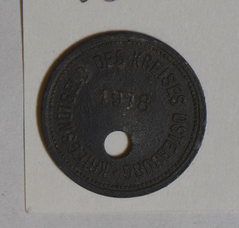 German States 1918 Osterburg 50 Pfennig  GE0130 combine shipping