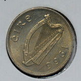 Ireland 1966  6 Pence  sixpence horse I0195 combine shipping