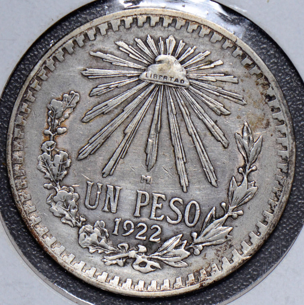 Mexico 1922  Peso    M0127  combine shipping