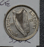 Ireland 1933 3 Pence  190528 combine shipping