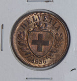 Switzerland 1936 2 Rappen BU S0201 combine shipping