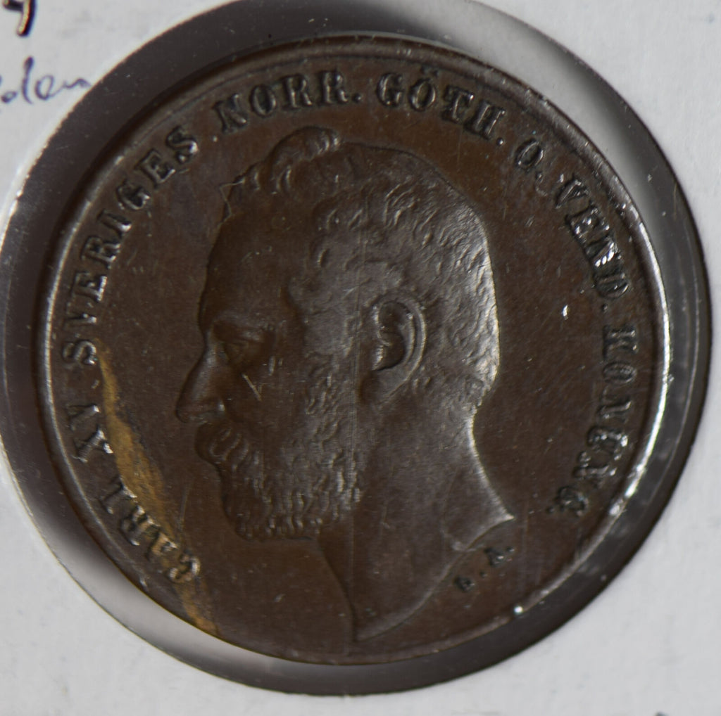 Sweden 1864 2 Ore  S0250 combine shipping
