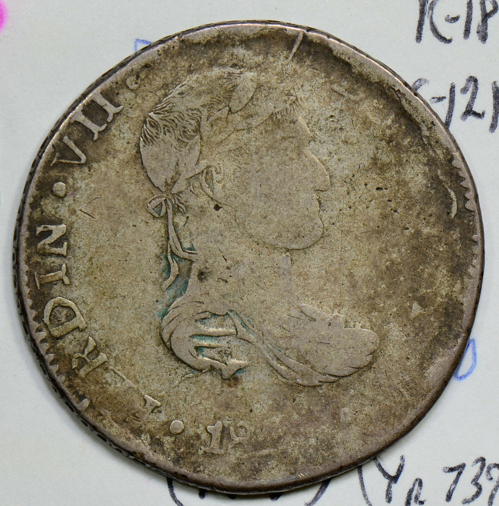 M0108 Mexico 1819~22  8 Reales silver  durango combine shipping