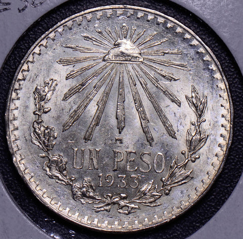 Mexico 1933  1 Peso M0047 combine shipping