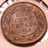CA0077 Canada 1918  Cent  UNC combine shipping