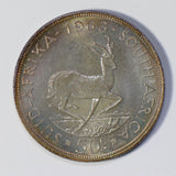 South Africa 1963 50 Cents silver gorgeous toning S0195 combine shipping
