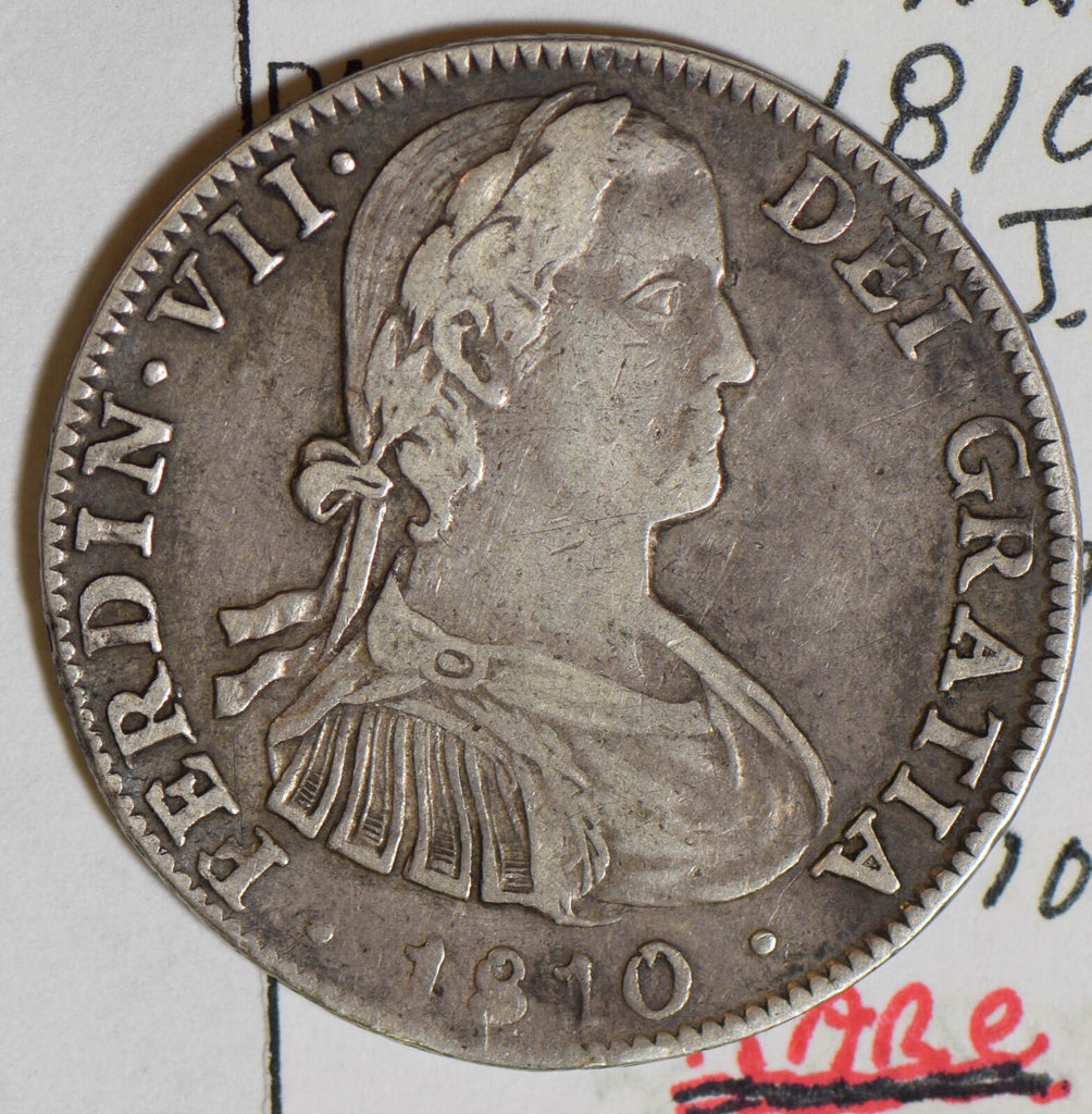 Mexico 1810 H.J. 4 Reales silver fantam bust Rare M0245 combine shipping