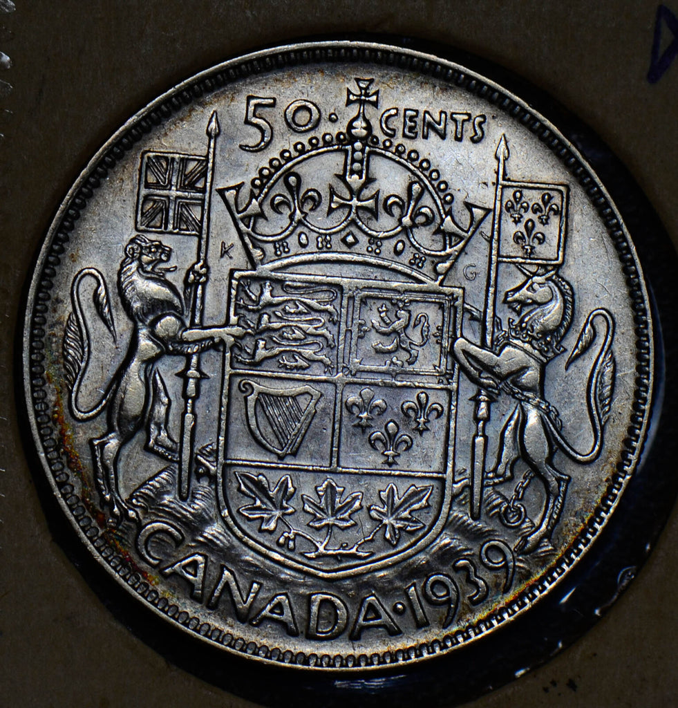 Canada 1939 50 Cents  CA0207 combine shipping