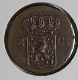 Netherlands East Indies 1838 J  2 Cents N0142 combine shipping