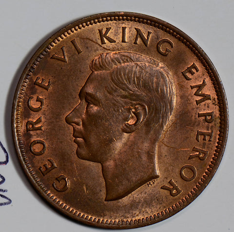 New Zealand 1942 Penny  N0105 combine shipping