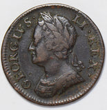 Great Britain 1749  Farthing  George II GR0181 combine shipping