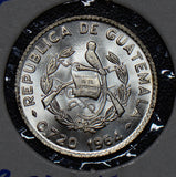 Guatemala 1964 10 Centavos BU 190370 combine shipping