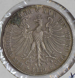German States 1859 frankfurt Thaler Taler silver  GE0109 combine shipping