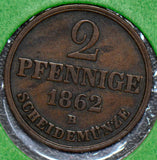 Germany 1862 2 Pfennig  190492 combine shipping