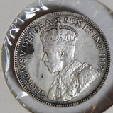 Canada 1920 25 Cents gem BU reverse and cleaned obverse CA0292 combine shipping