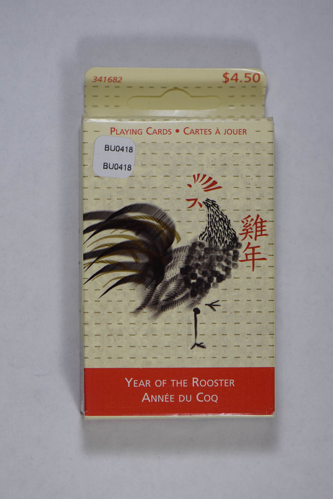 playing cards year of rooster BU0418 combine shipping