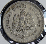 M0174 Mexico 1919 Peso silver cap and rays key date combine shipping