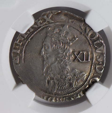 Great Britain 1641 ~3 Shilling silver NGC XF45 S-2799 Charles I NG0835 combine s