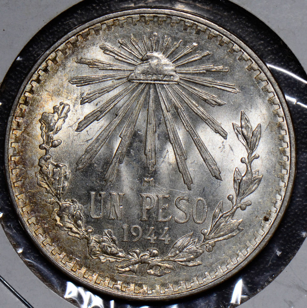 Mexico 1944  Peso   gem BU M0129  combine shipping