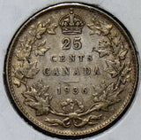 Canada 1936  25 Cents  CA0140 combine shipping