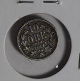 Sweden 1867 10 Ore silver  S0242 combine shipping