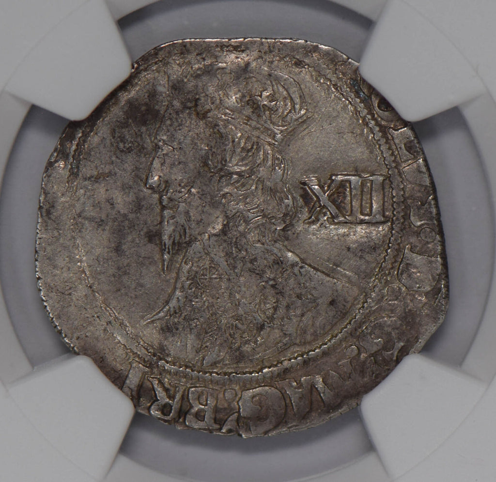 Great Britain 1641 ~3 Shilling silver NGC AU55 S-2799 Charles I NG0670 combine s