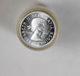 Canada 1962 /63 roll of 40Pcs 25 Cents silver Gem BU prooflike BU0454 combine sh