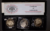 Russia     300th anniversary of Russian navy 3 medallions set combine shipping B