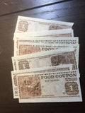 105 pieces USDA food stamp coupon 105 pieces