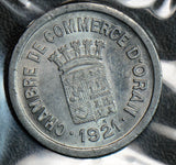 A0075 Algeria 1921 5 Cents UNC