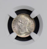 Hong Kong 1899 5 Cents woman silver NGC MS65 rare in this grade NG0441 combine s