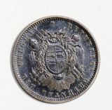 Uruguay 1877 20 Centesimos silver  U0048 combine shipping