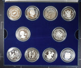 Unicef International Year of the Child proof Set 1979 ~81 29 coins silver no Chi