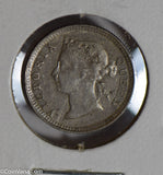 Hong Kong 1893 5 Cents silver  H0113 combine shipping