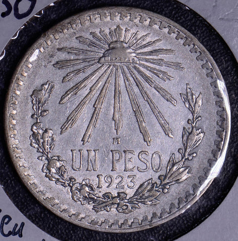 Mexico 1923  1 Peso M0030 combine shipping