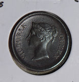 Straits Settlements 1845 1/4 Cent  S0254 combine shipping